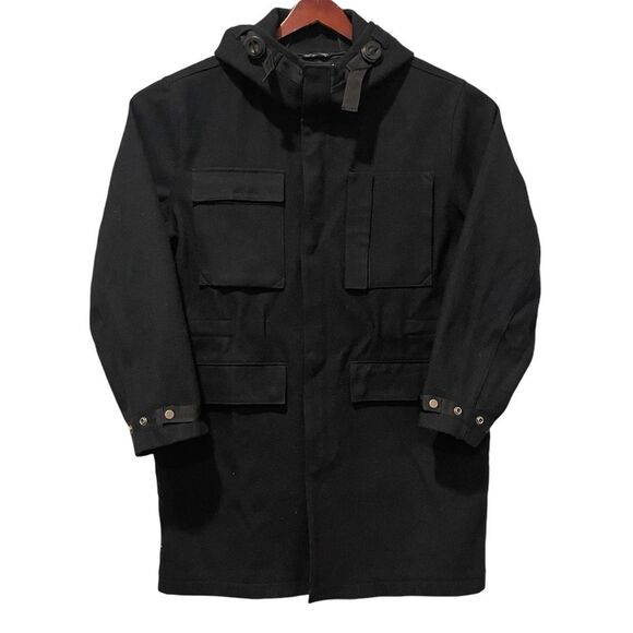 Tommy Hilfiger Wool Coat Men’s Sz L - Picture 1 of 5